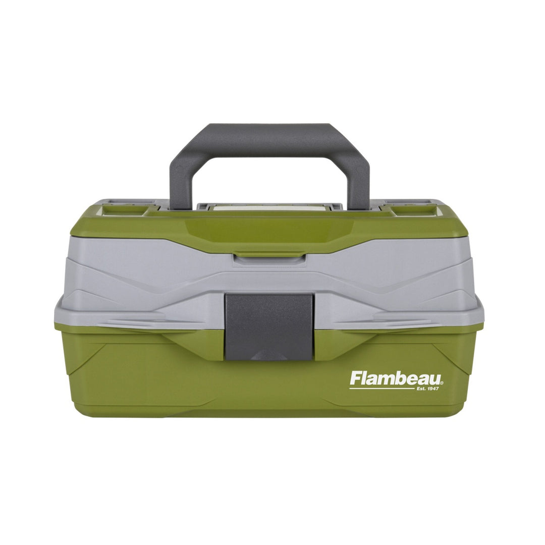 Flambeau Classic 1-Tray Tackle Box – Durable Fishing Storage – Fishermans Central