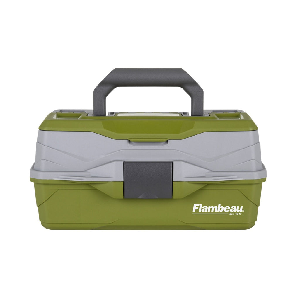 Flambeau Classic 1-Tray Tackle Box – Durable Fishing Storage – Fishermans Central