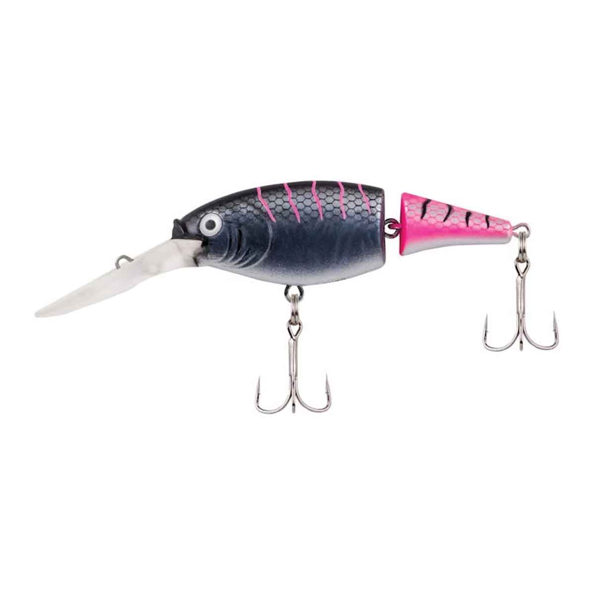 Flicker Shad Jointed_Firetail MF Black Cougar*