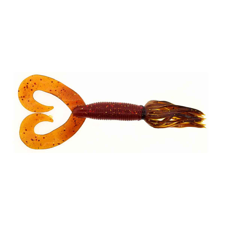 Gary Yamamoto DT Hula Grub skirted double tail grub for bass fishing