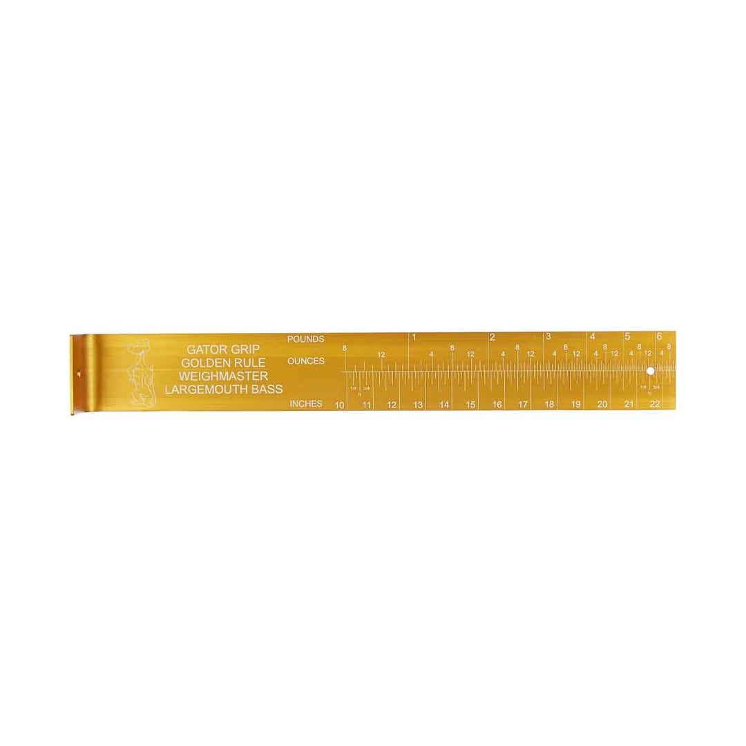 Gator Grip Golden Rule Fish Ruler