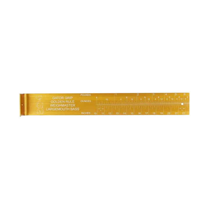 Gator Grip Golden Rule Fish Ruler