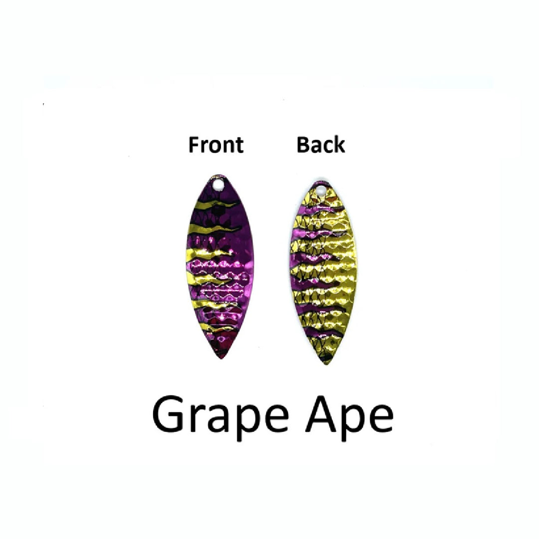 Walleye Nation Willow Blade - 3Pk/ Size 4
