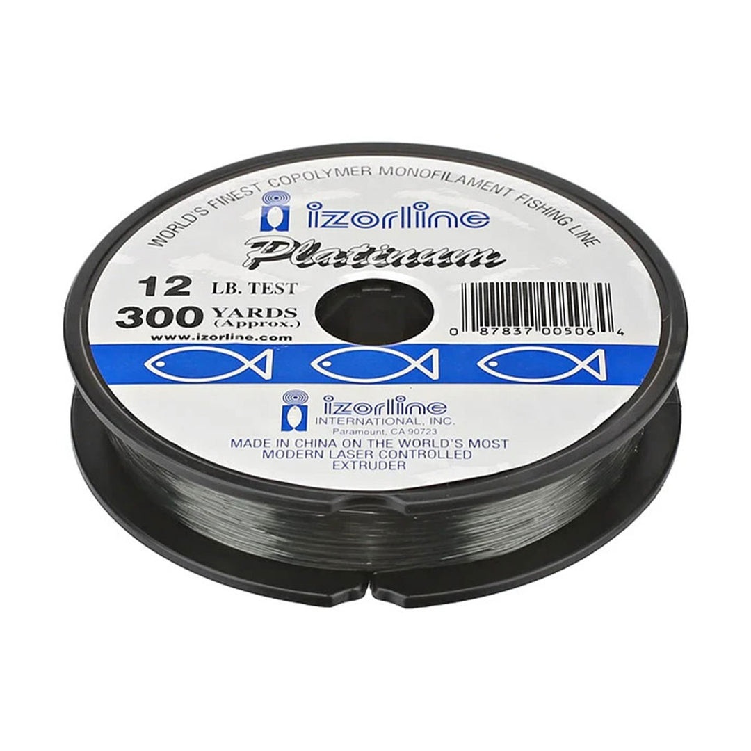 Izorline platinum co polymer fishing line spool