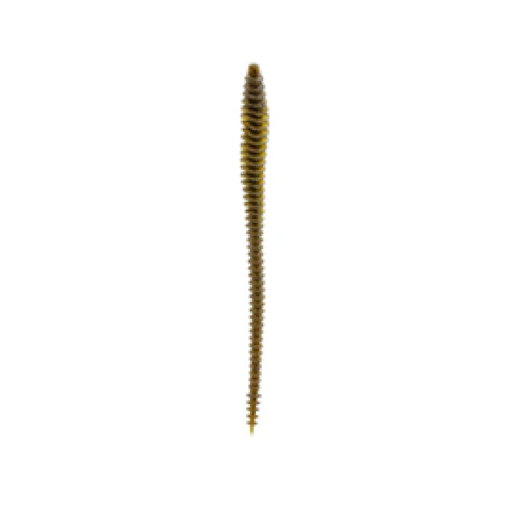 Ribbed body detail of Boosa 6.5 finesse worm