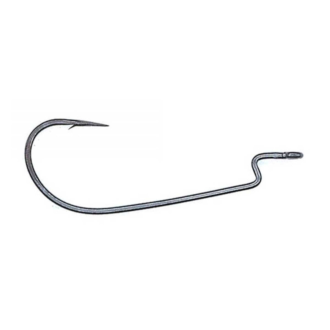 Hayabusa Offset Narrow Gap Worm Hook – Precision Worm Hook for Slim Soft Plastics