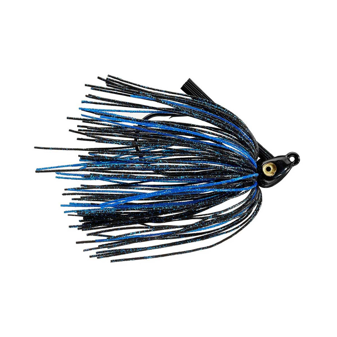 Gambler Heavy Cover Southern Swim Jig with weed guard and hand-tied skirt for fishing heavy cover bass
