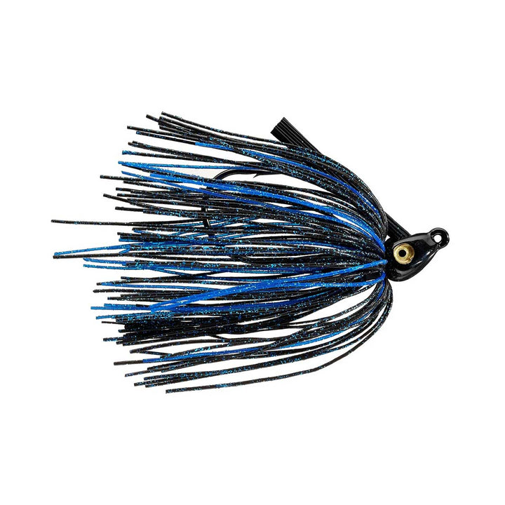 Gambler Heavy Cover Southern Swim Jig with weed guard and hand-tied skirt for fishing heavy cover bass