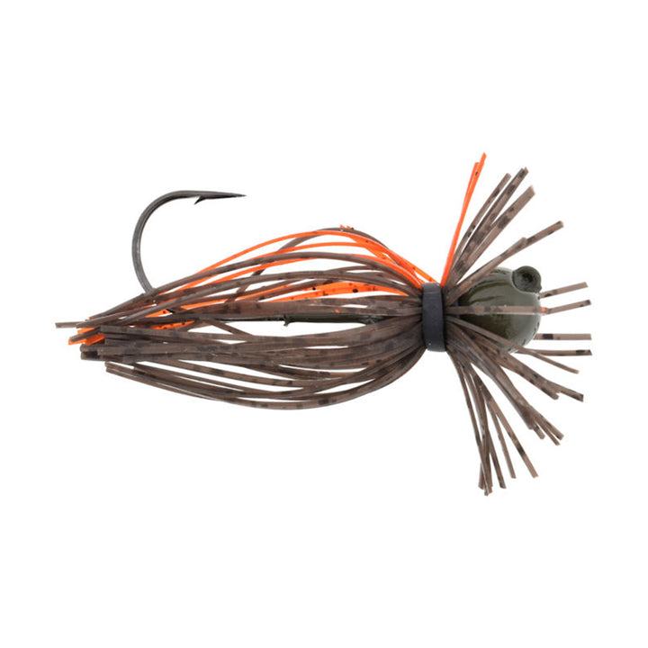 Crusher Lures Heavy Finesse Jig with compact profile and custom skirt