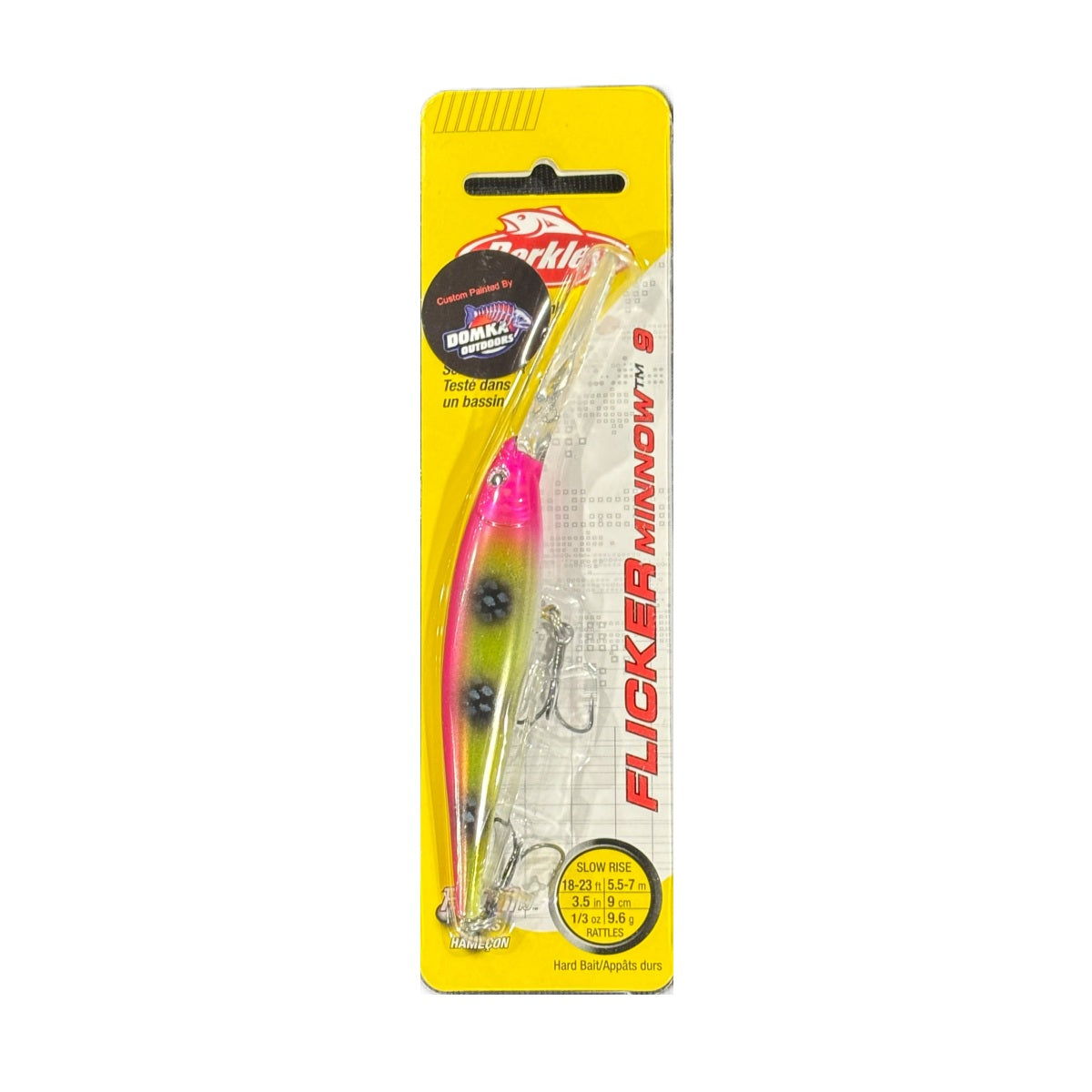 Domka Custom Flicker Minnows | Walleye Trolling Crankbaits
