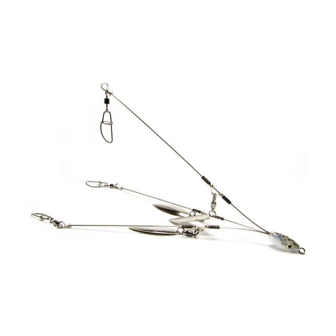 Hog Farmer 3 wire 3 blade umbrella rig bass fishing