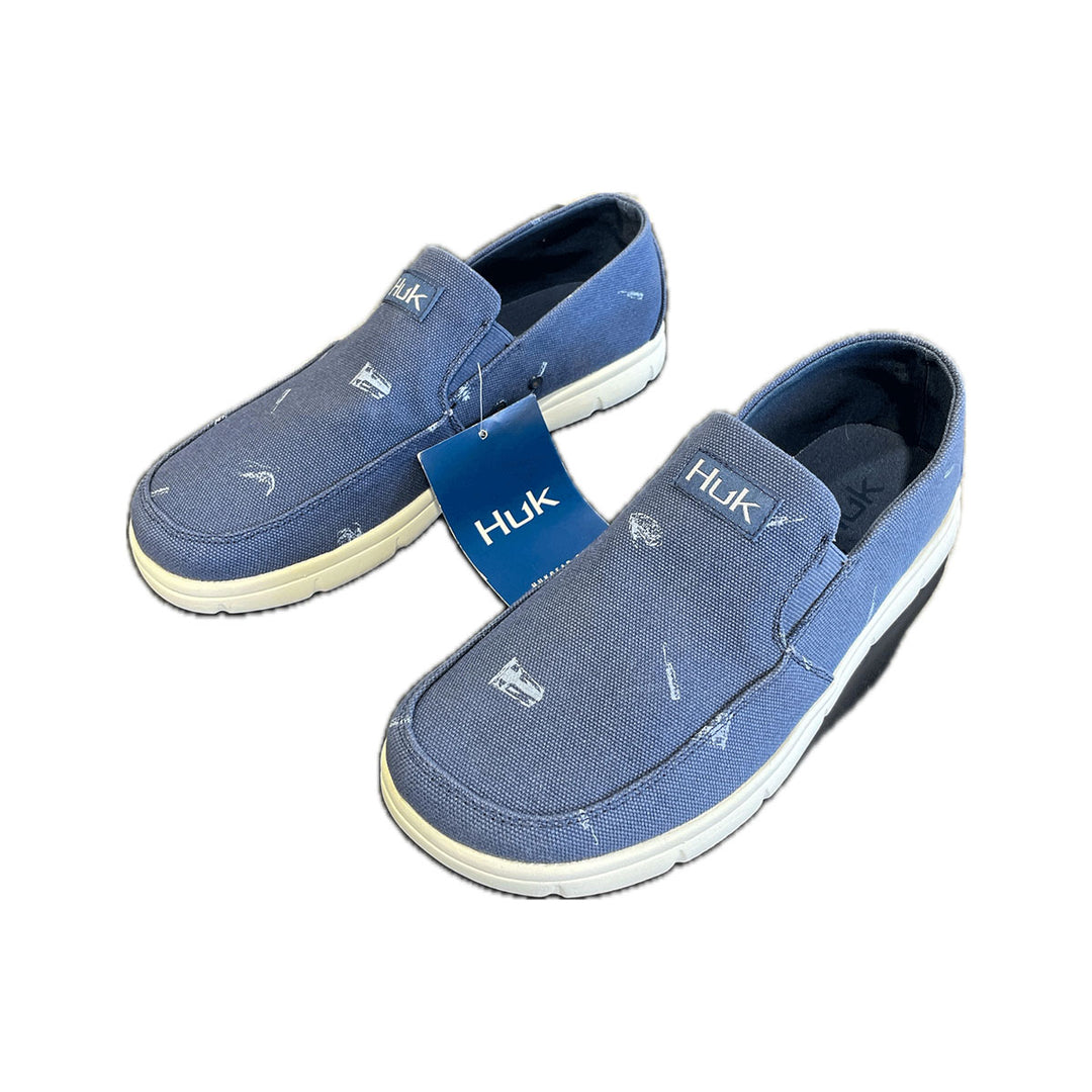 Huk Brewster print fishing shoes deck shoes