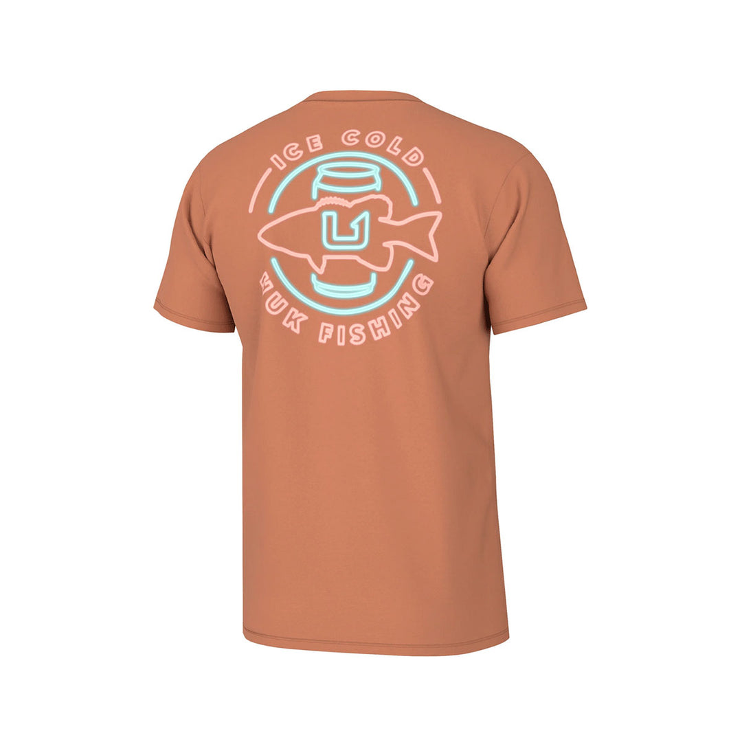 Huk cold bass t shirt mens fishing apparel