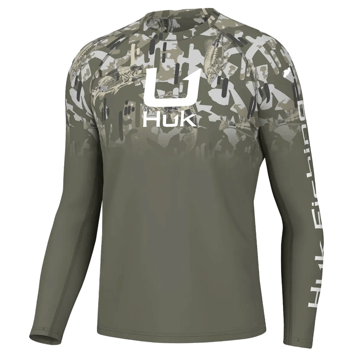 Huk Icon Apex Vert Fade Performance Shirts