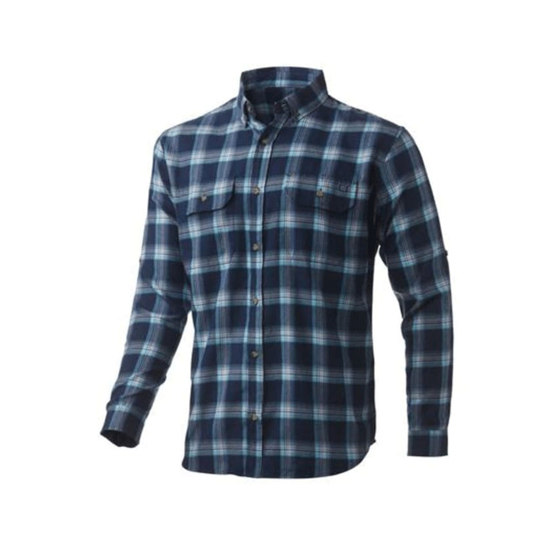 Huk Maverick flannel outdoor fishing apparel