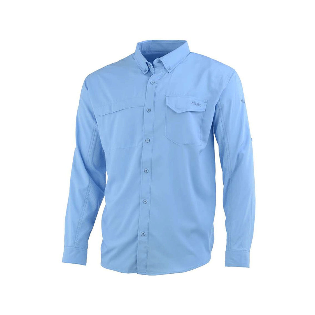 Lightweight fishing button down shirt Huk