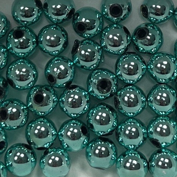 Beads_Metallic Teal
