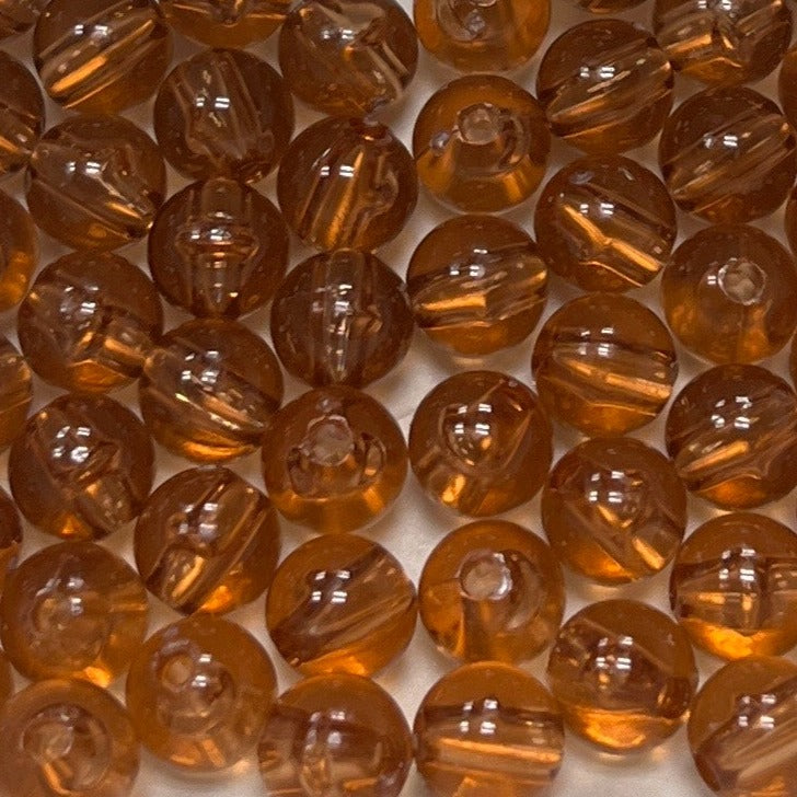 Beads_Transparent Root Beer