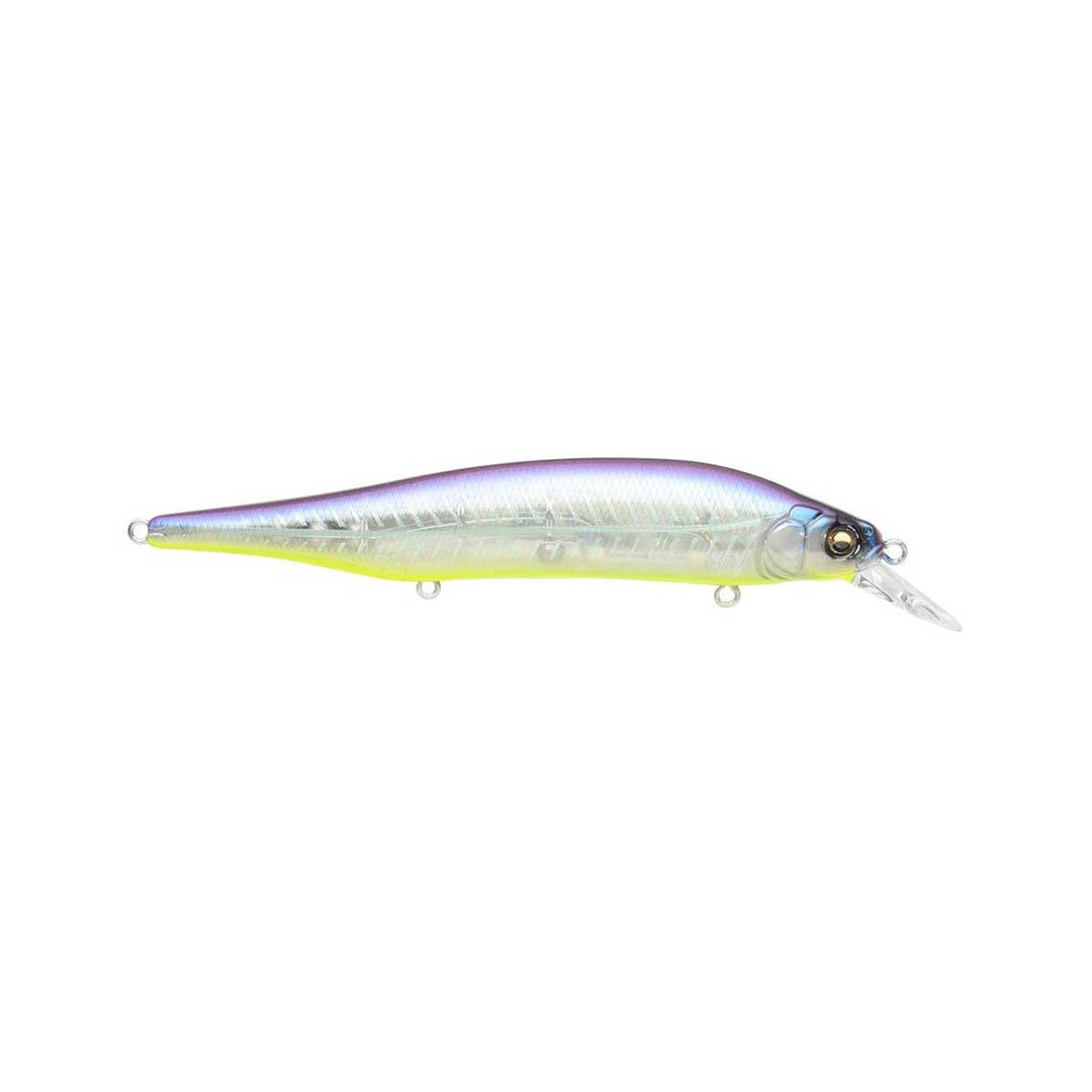 Megabass Ito Shiner jerkbait with realistic finish and darting action designed by Yuki Ito for big bass fishing