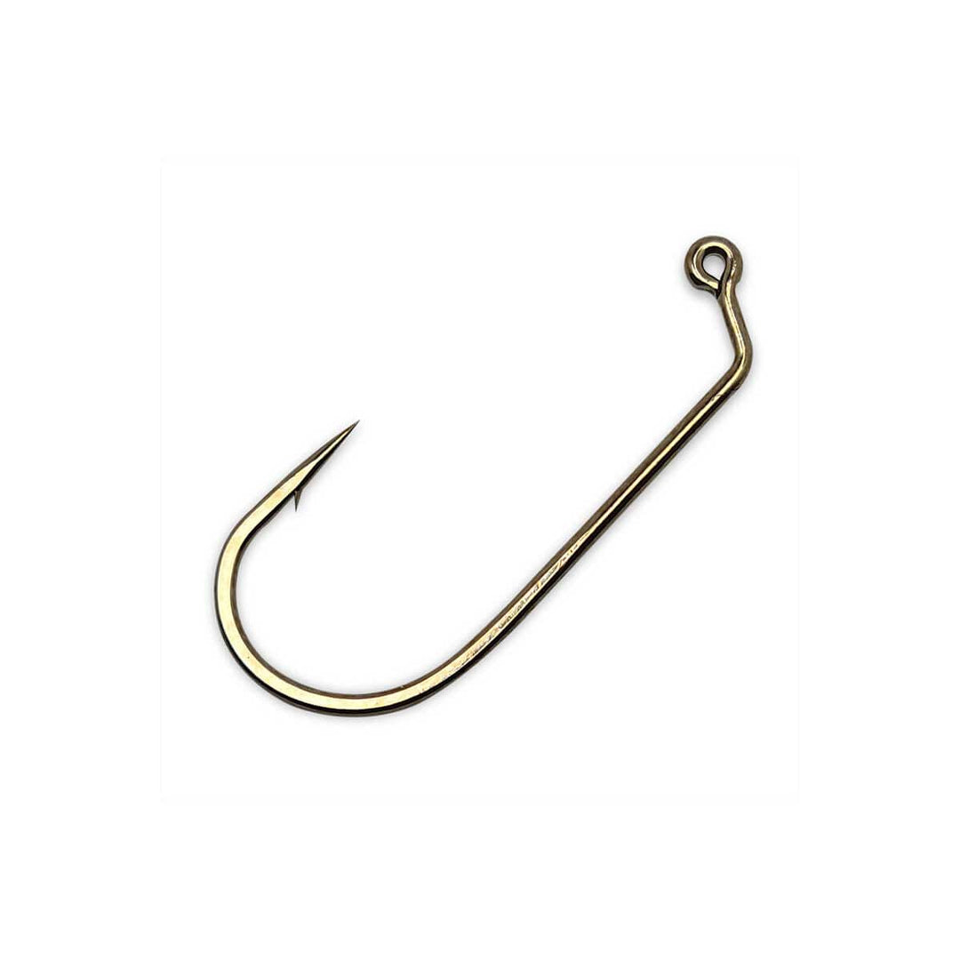 Gamakatsu 60 Degree Round Bend Jig Hook for custom jigs and bass fishing applications