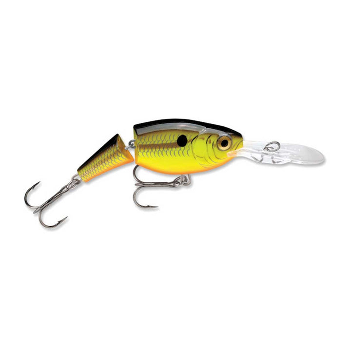 Jointed Shad Rap_Chartreuse Black