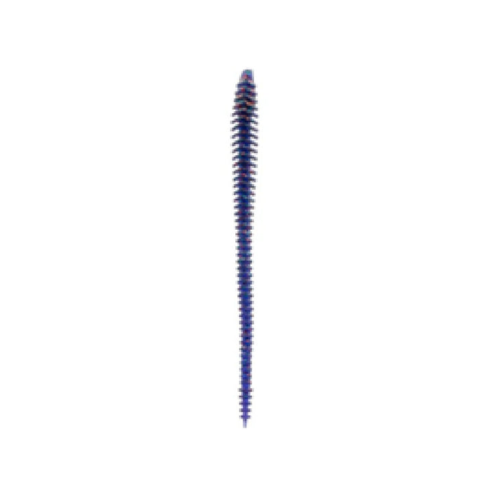 Ribbed body detail of Boosa 6.5 finesse worm