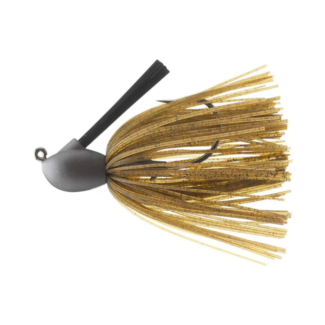 Keitech Model I V2 Green Pumpkin Chartreuse tungsten bass jig