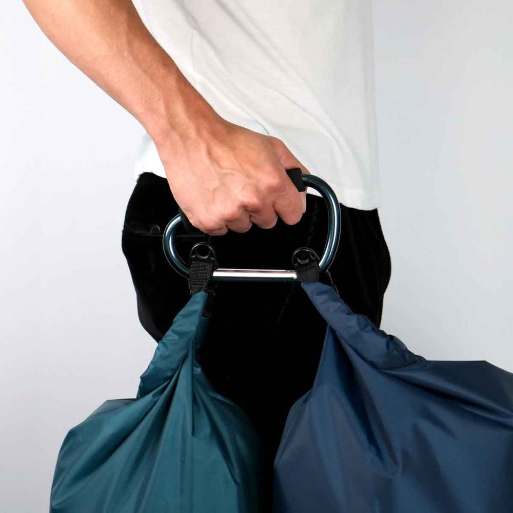 3-inch gate carabiner for carrying multiple items