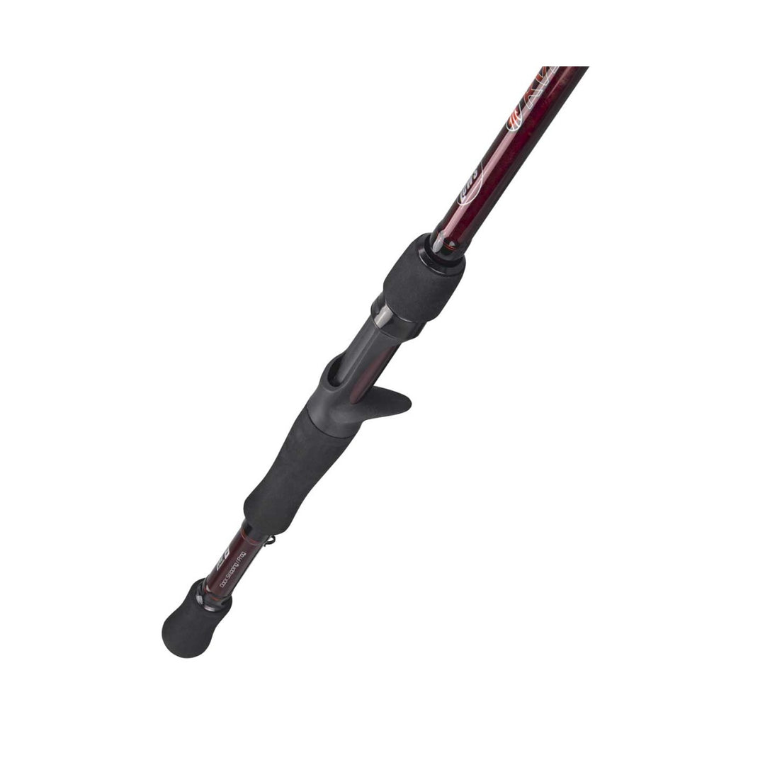 Close-up of Lew’s KVD spinning rod fast action tip