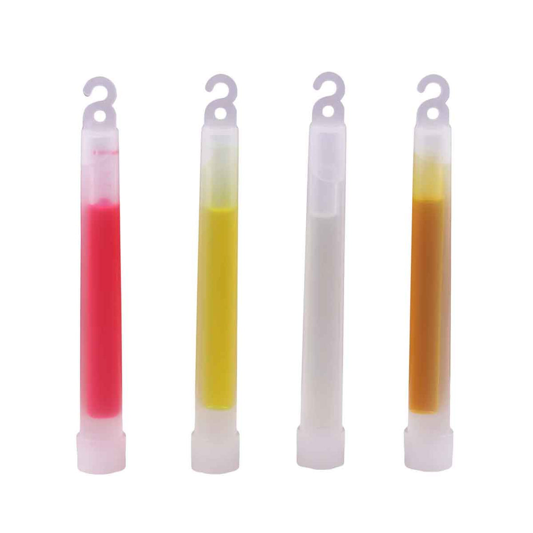 Four assorted color glow sticks from Coghlan’s for camping