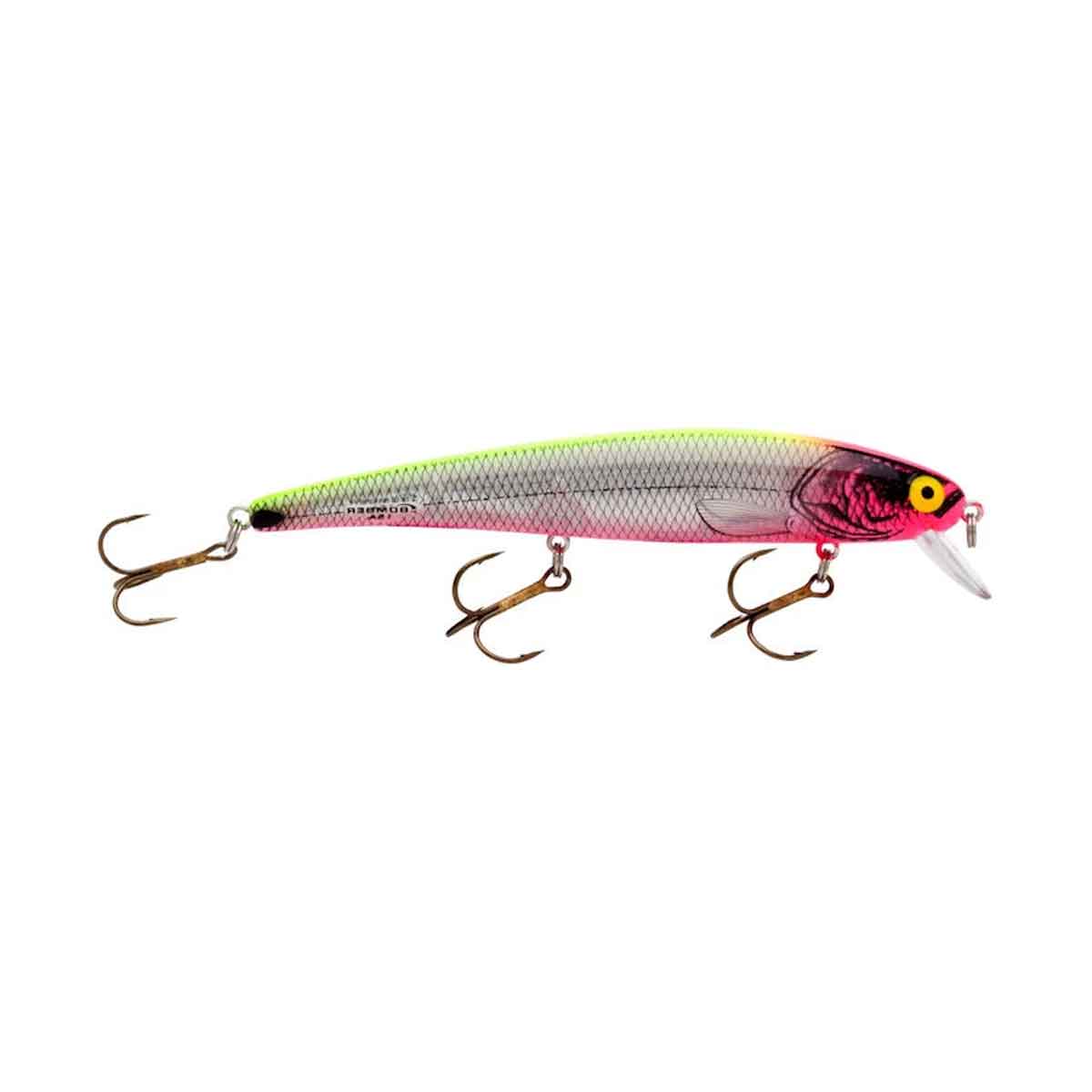 Long A_Silver Flash Chartreuse Back Pink Head