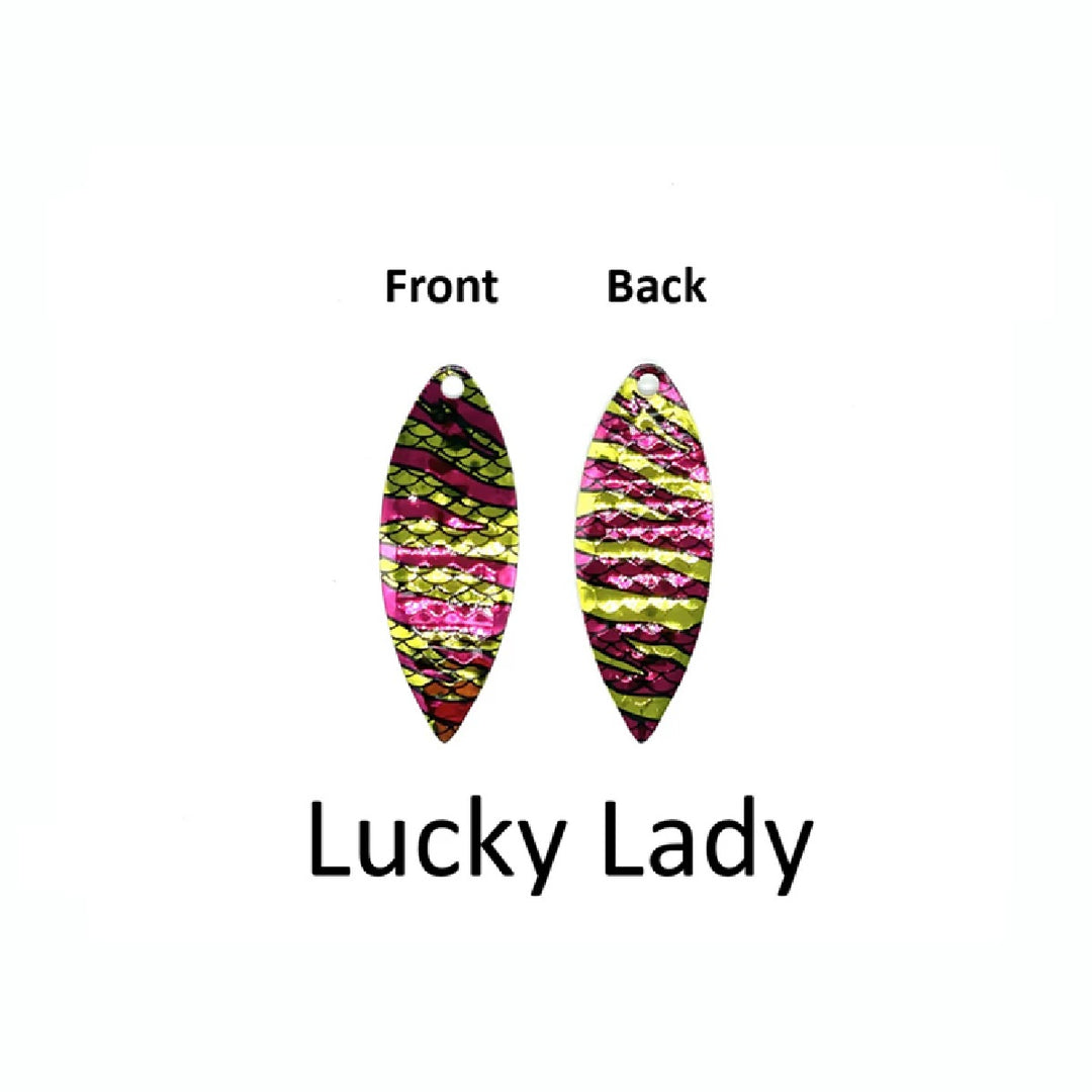 Walleye Nation Willow Blade - 3Pk/ Size 4