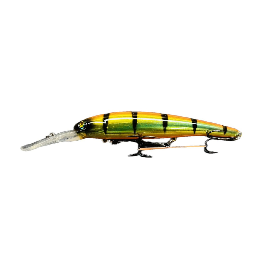 M & M Custom Bandit Walleye Deep crankbait close-up – custom painted