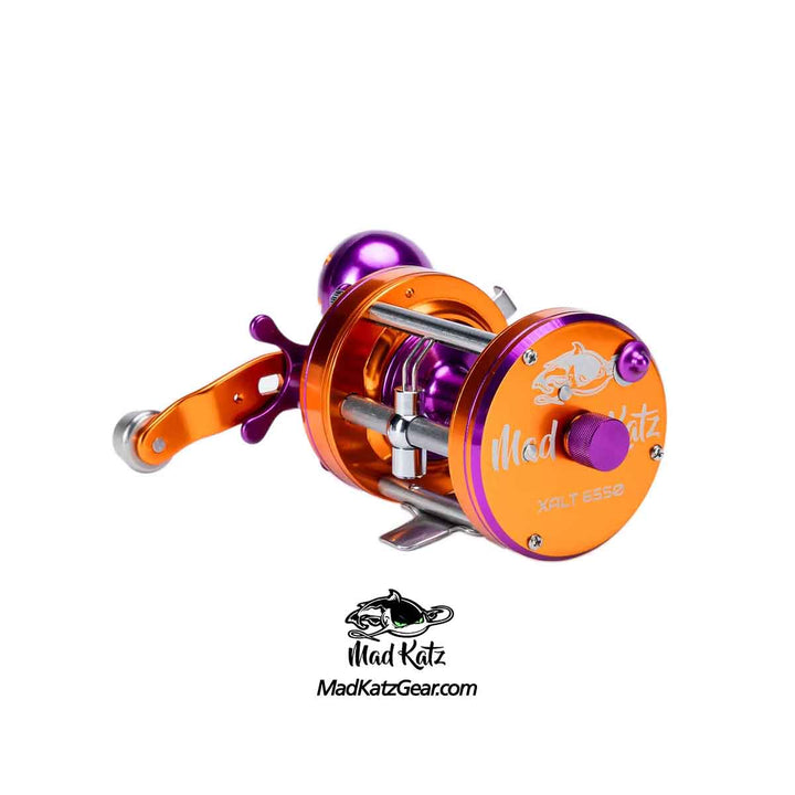 Mad Katz Xalt 6550 Reel – Heavy-Duty Baitcaster for Catfish & Giants – Fishermans Central