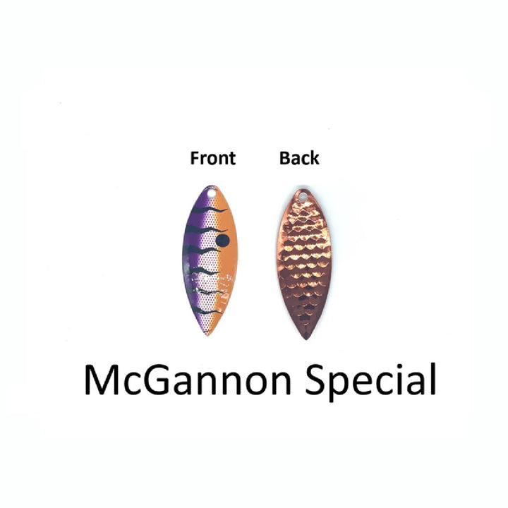 Walleye Nation Willow Blade - 3Pk/ Size 4