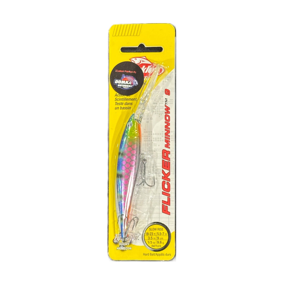 Domka Custom Flicker Minnows | Walleye Trolling Crankbaits