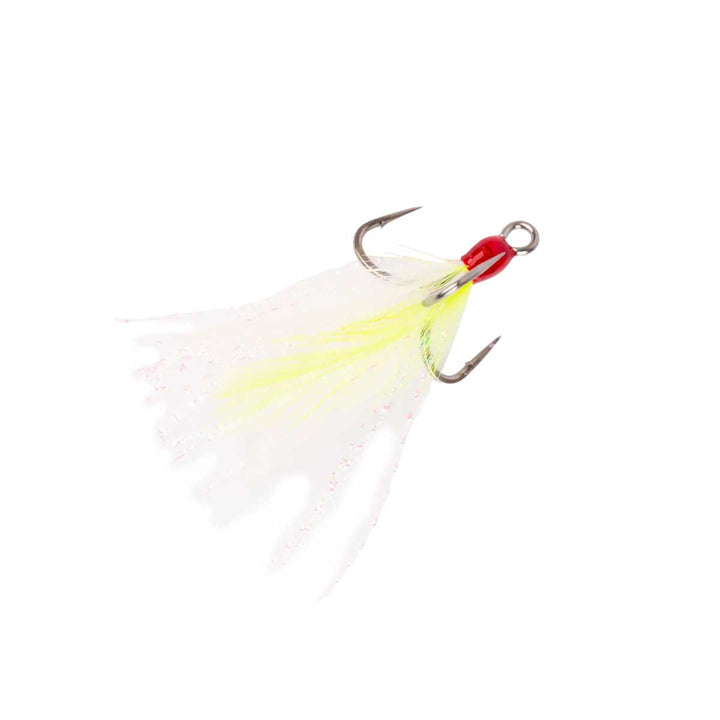 Mustad Alpha Point Feathered In-Line Triple Grip Treble Hook