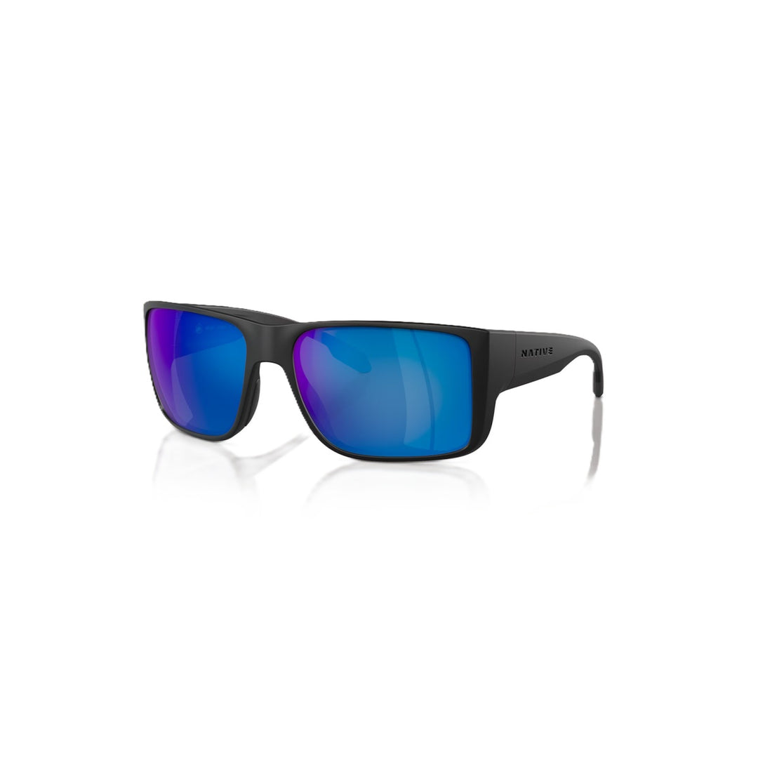 Native Eyewear Badlands Sunglasses front view – polarized performance sunglasses