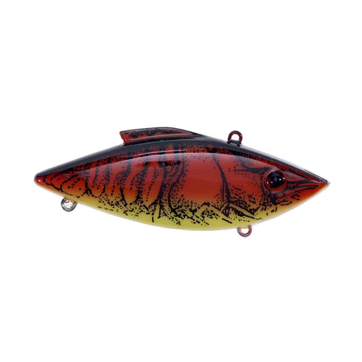 Red Craw Rattle Trap Bill Lewis Original Rat-L-Trap 1/2 oz – Iconic Lipless Crankbait for ...