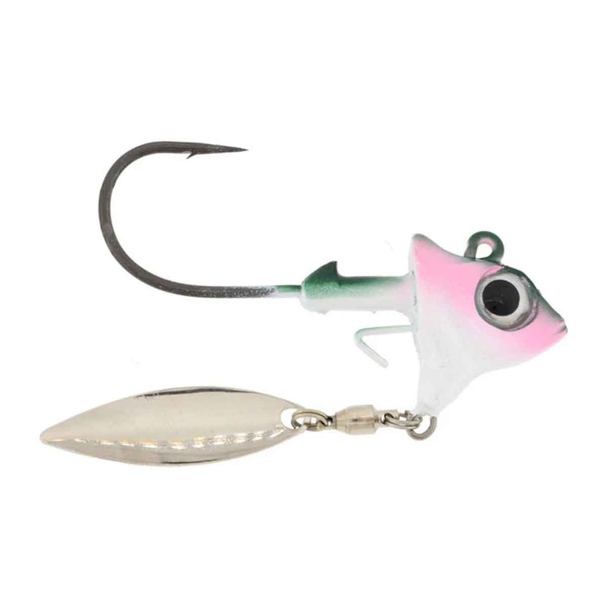 Blade-Runner Spin Trix – Underspin Jighead with Blade Flash