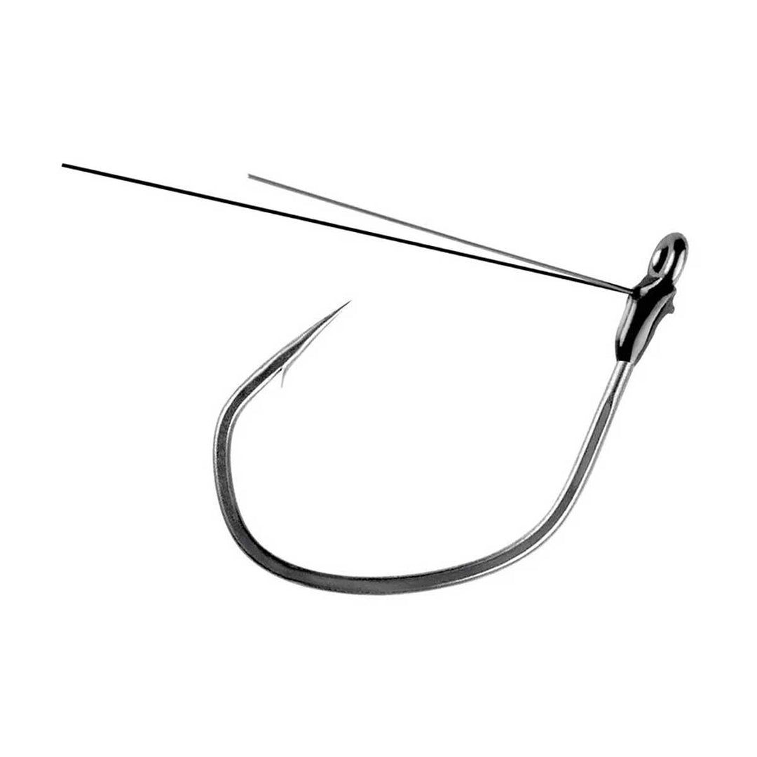 Owner Jungle Wacky Weedless Hook – Titanium Guard Zo-Wire Hook for Wacky Rigging