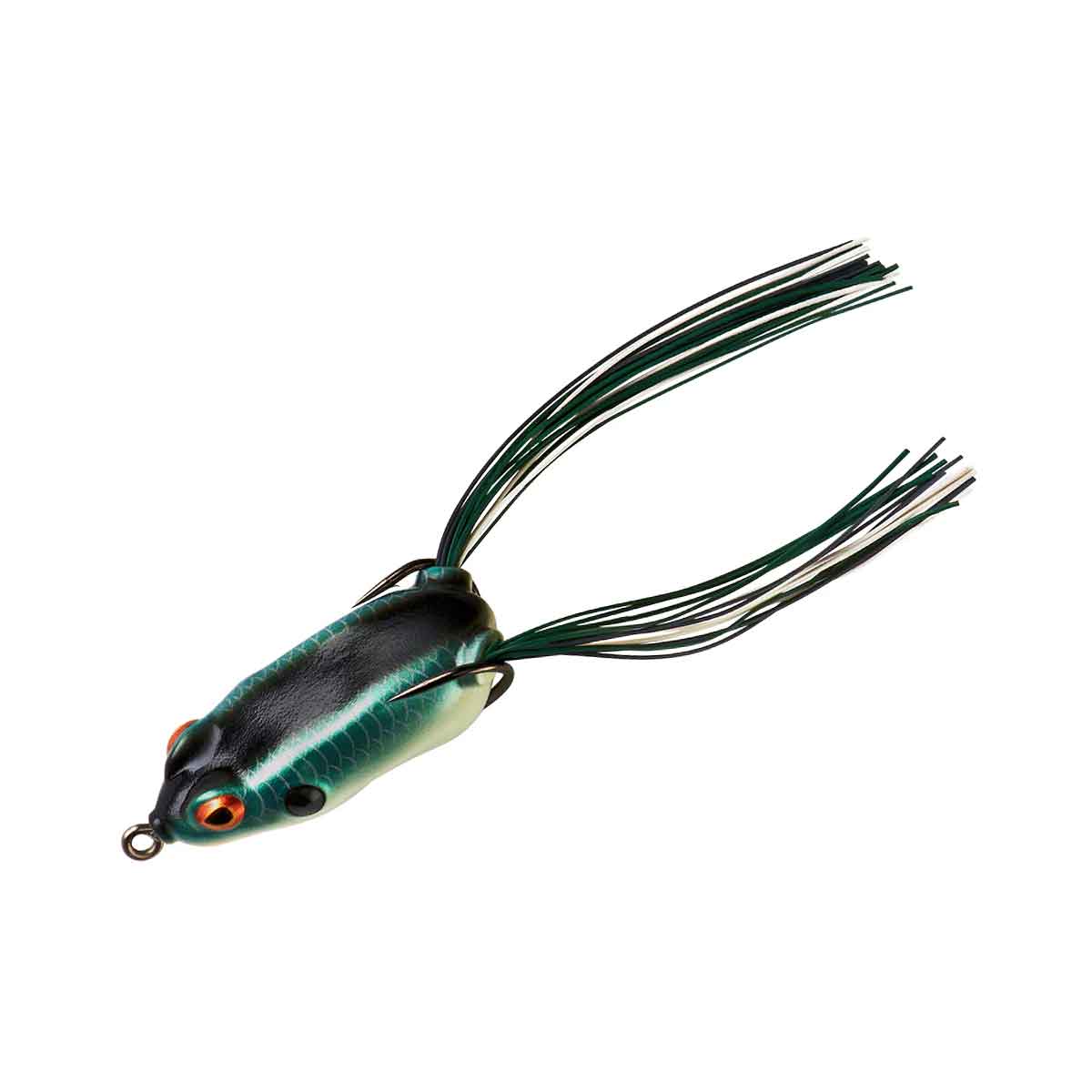 Booyah Pad Crasher Jr. | Compact Weedless Topwater Frog for Bass