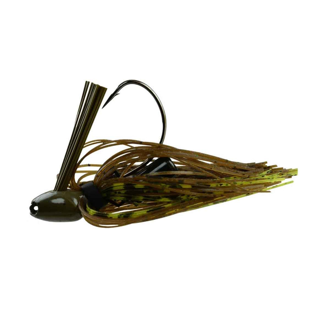 Picasso Spider Jig bass casting jig with SpiderCut silicone skirt and Mustad UltraPoint hook