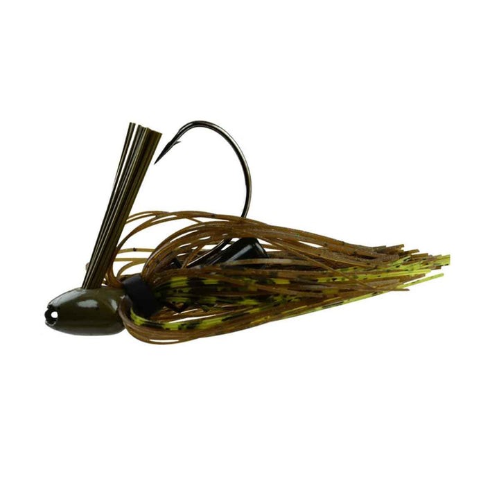 Picasso Spider Jig bass casting jig with SpiderCut silicone skirt and Mustad UltraPoint hook