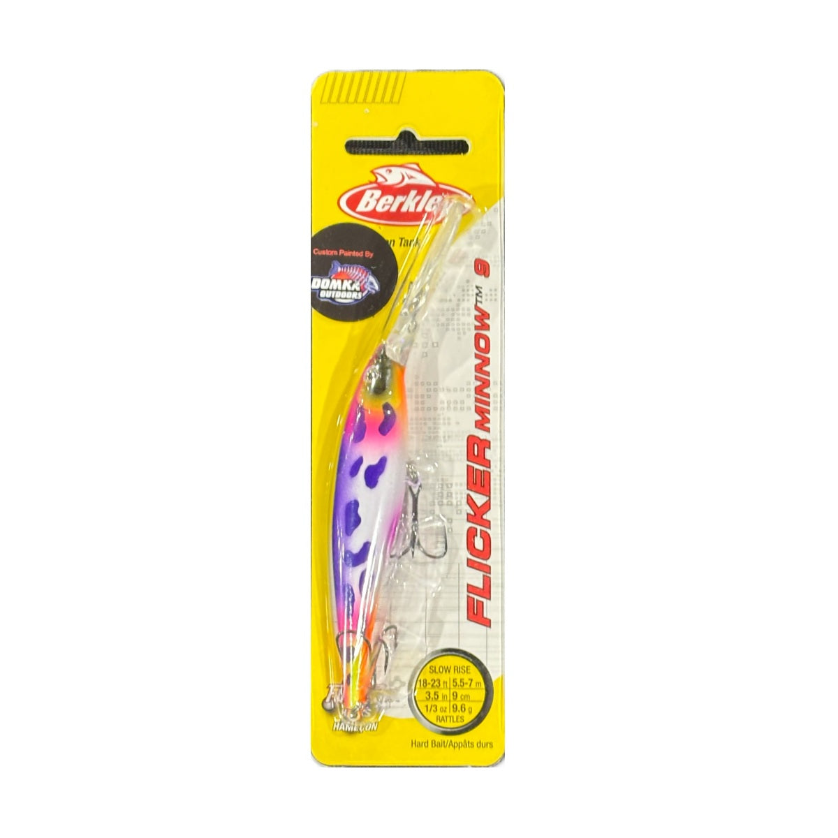 Domka Custom Flicker Minnows | Walleye Trolling Crankbaits