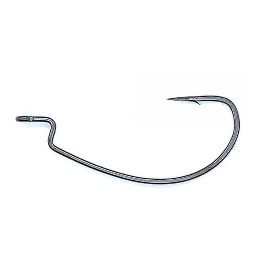 Hayabusa Power Stage Wide Gap Offset Hook – Heavy-Duty Wide Gap Hook for Bass Fishing