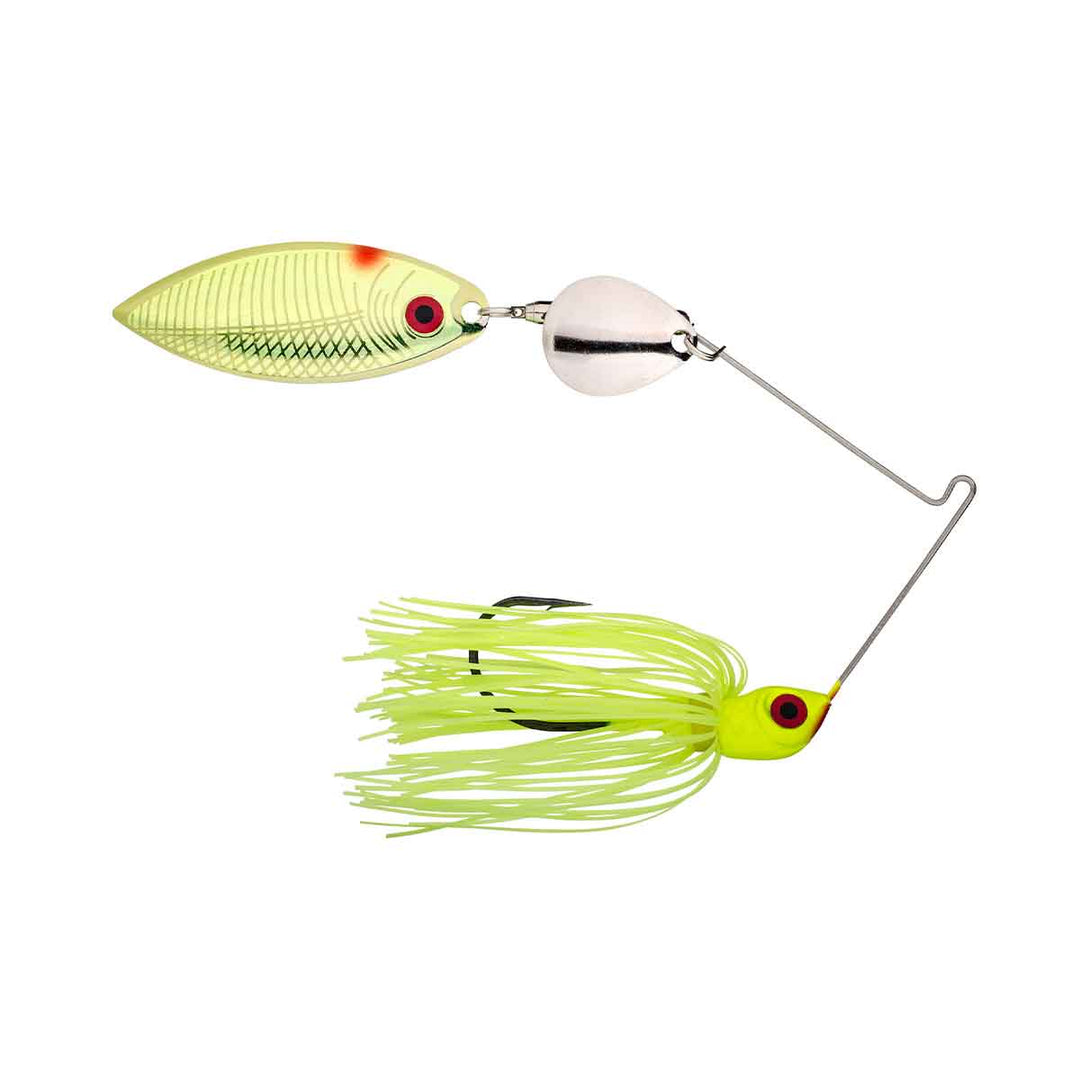 Strike King Red Eyed Special Spinnerbait bass fishing lure with oversized red eyes and premium blades