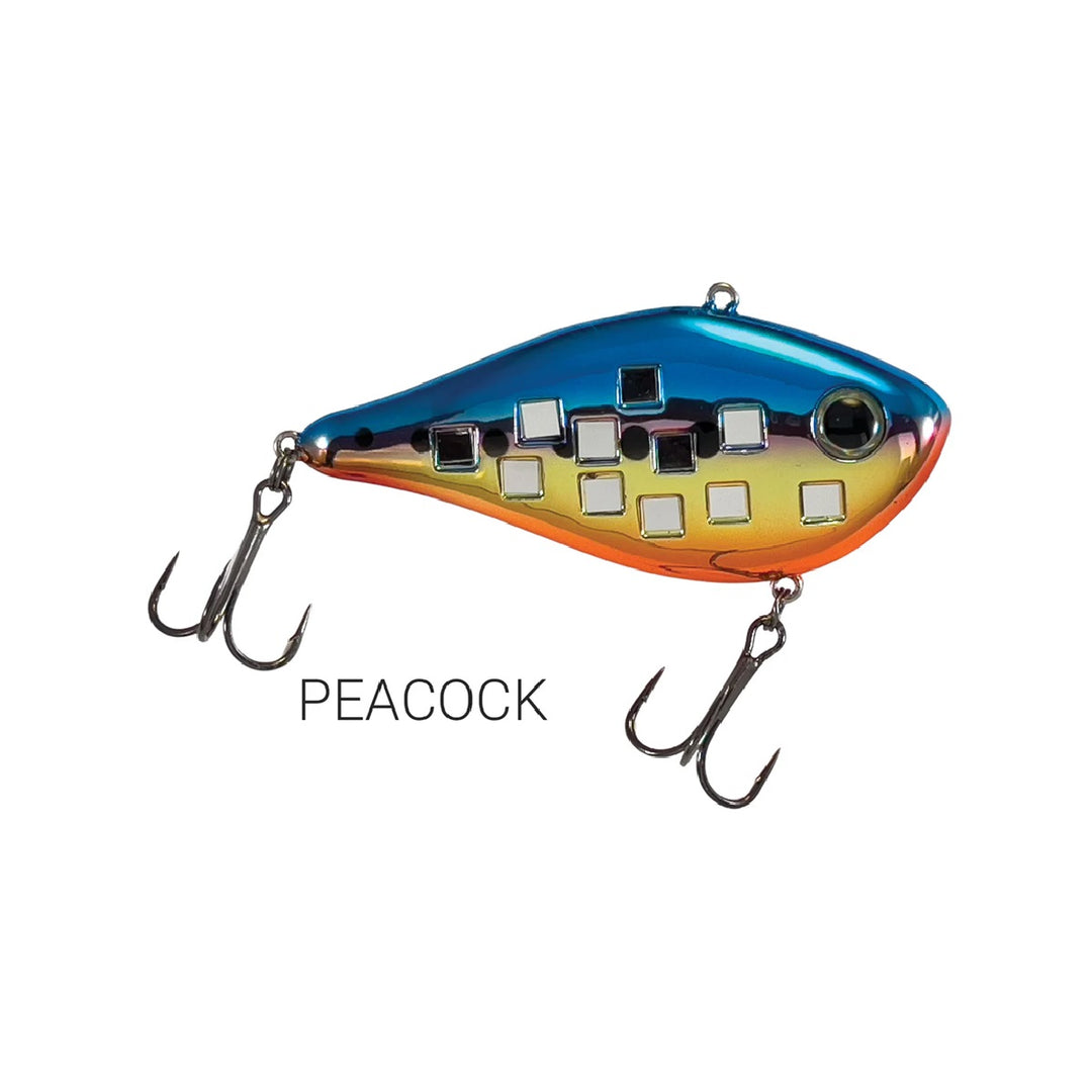 Reef Runner Flash Shad jerkbait with reflective finish and lifelike baitfish profile