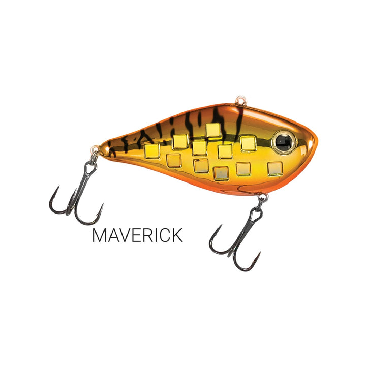 Reef Runner Flash Shad jerkbait with reflective finish and lifelike baitfish profile