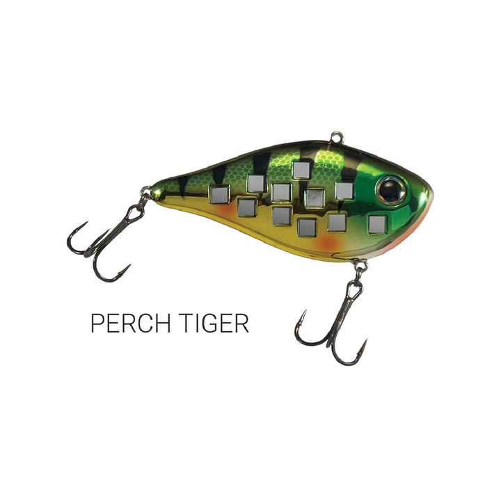 Reef Runner Flash Shad jerkbait with reflective finish and lifelike baitfish profile